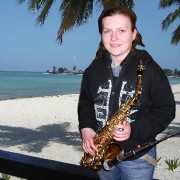 Bild von Christane am Strand im Sonnenuntergang